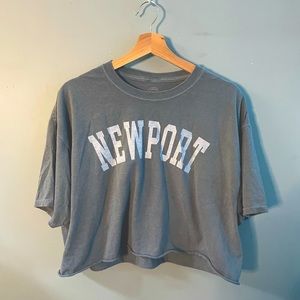 Cropped Tee Newport